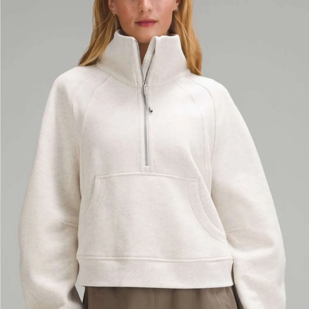 Lululemon Scuba Oversized Funnel-Neck Half Zip - Picture 1 of 3